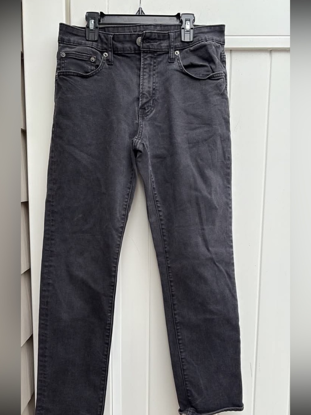 American Eagle Outfitters Men's Black Slim Straight Jeans 31/30